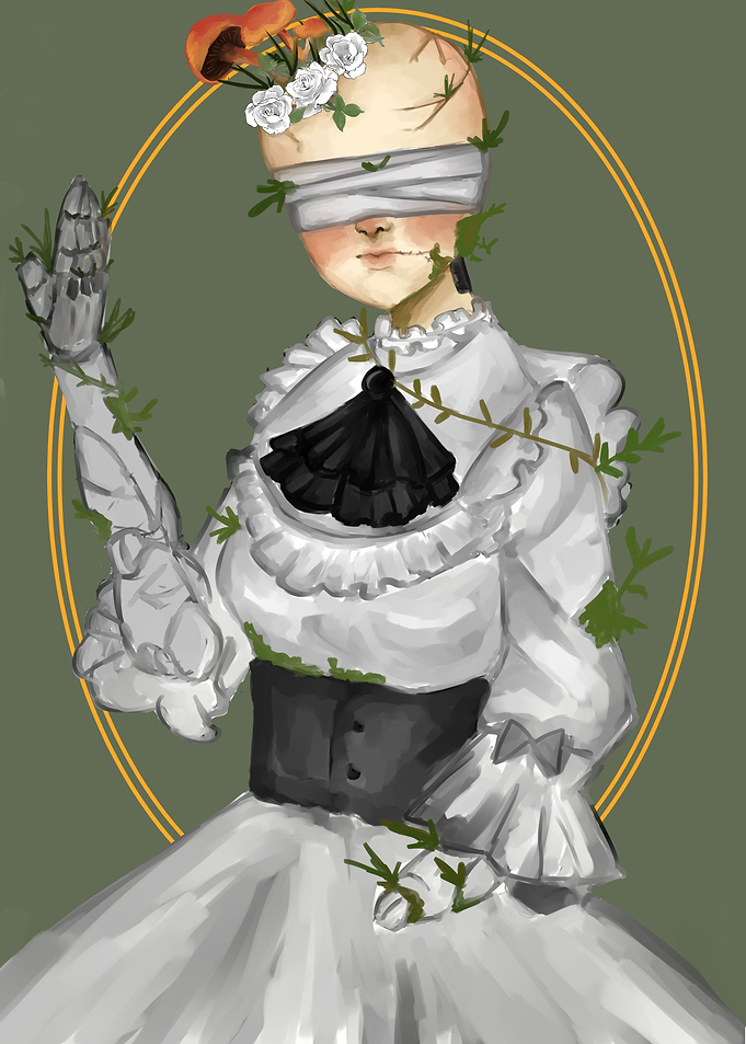 broken doll painting