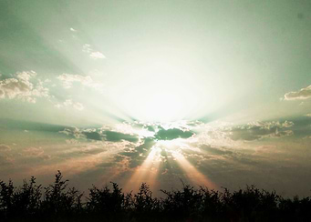 Rays of light