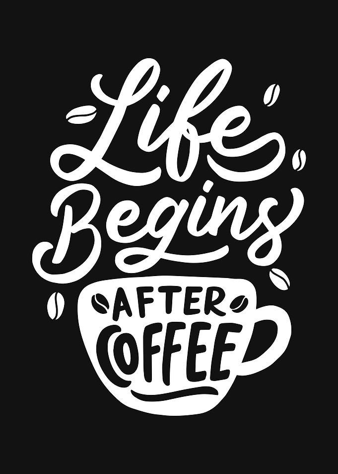 Coffee Poster Lettering