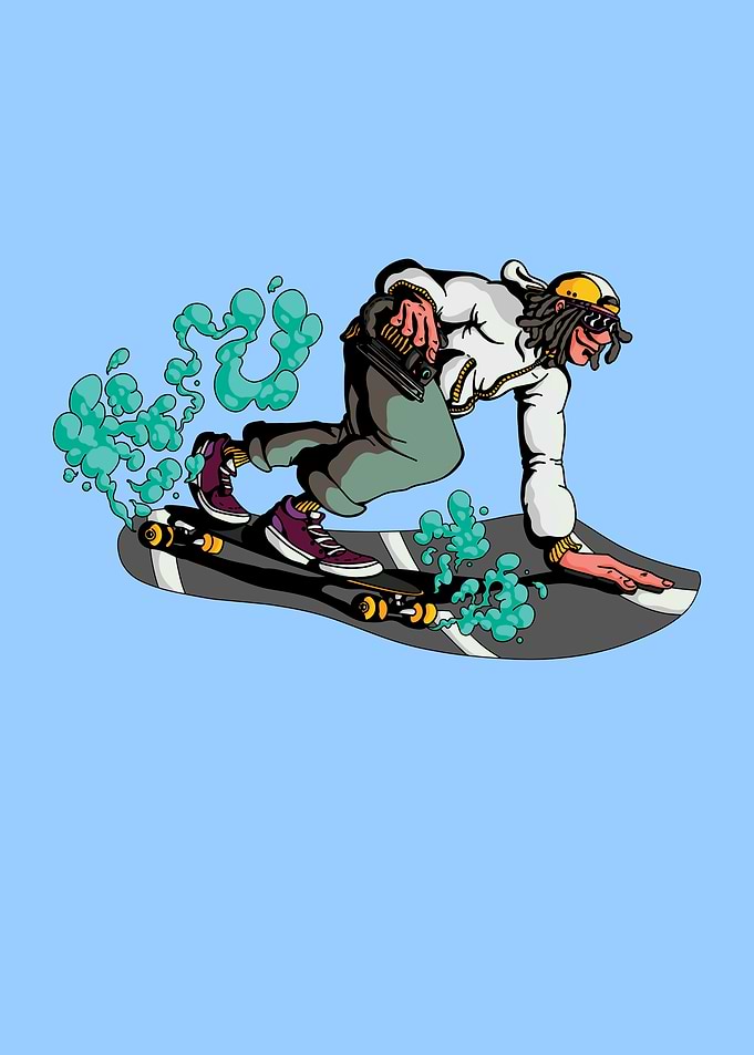 Skateboarding Skate Skater