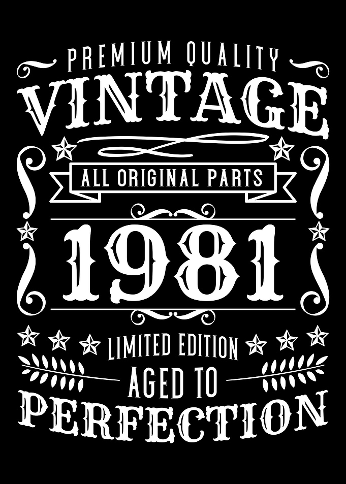 Vintage Premium Year 1981