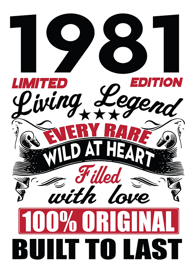 1981 limited Edition 81
