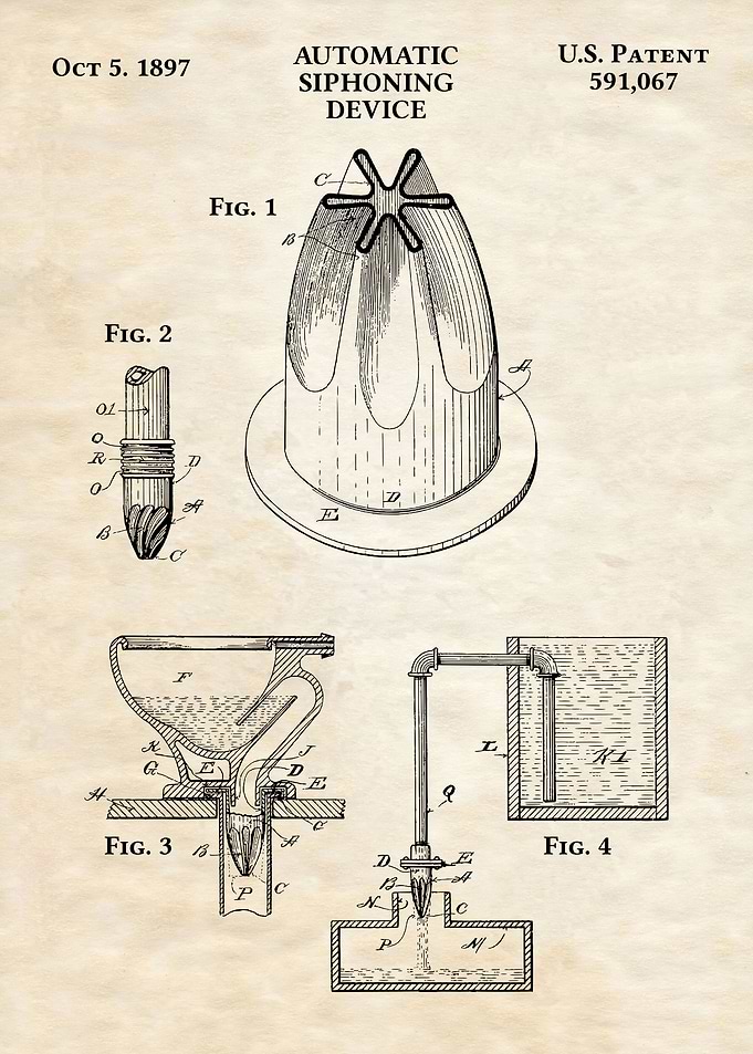 AUTOMATIC SIPHON VINTAGE