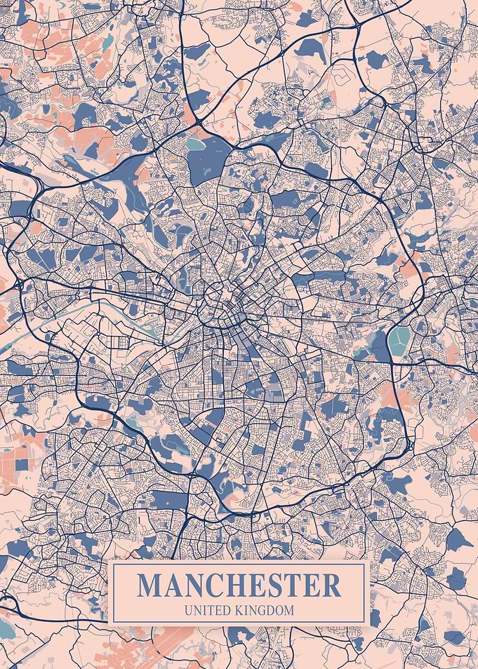 Manchester Breezy Map