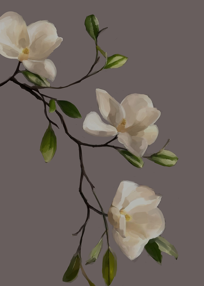 white flower