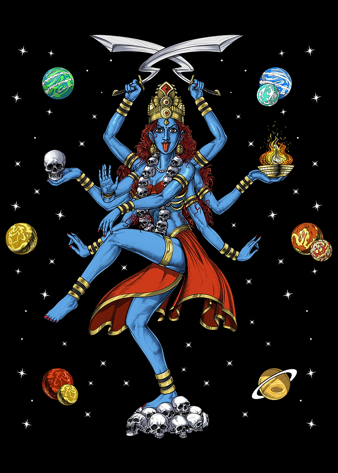 Hindu Goddess Kali