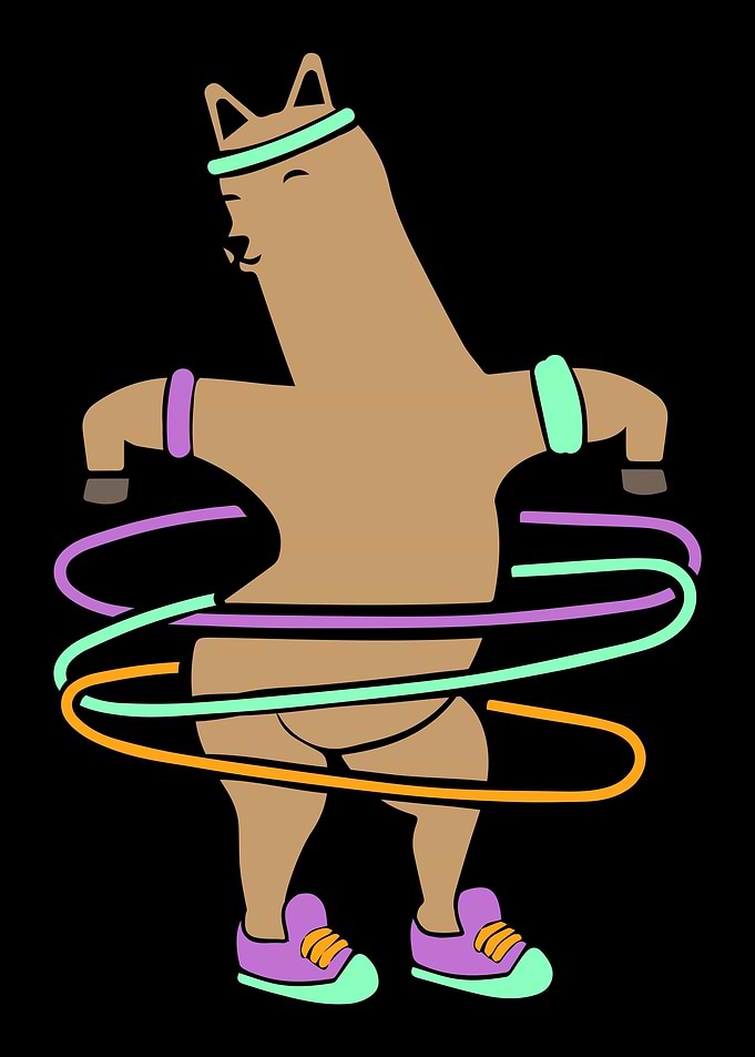 Hooping Hooper alpaca lama