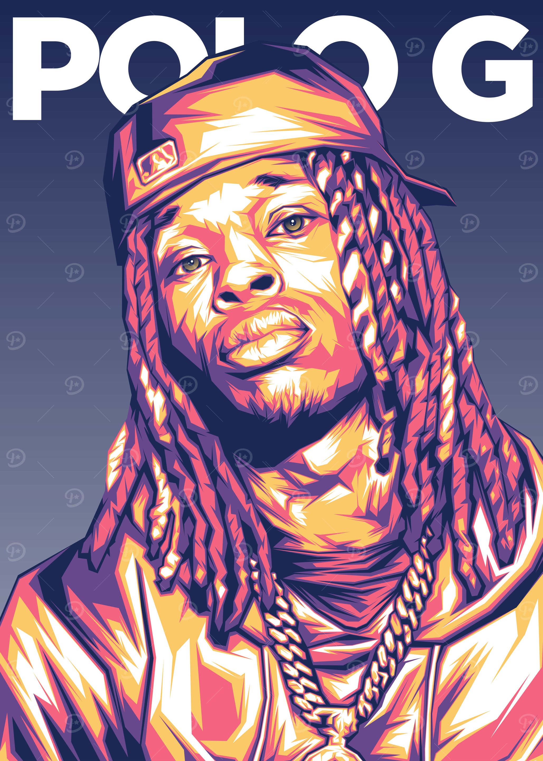 Polo G Retro Rapper