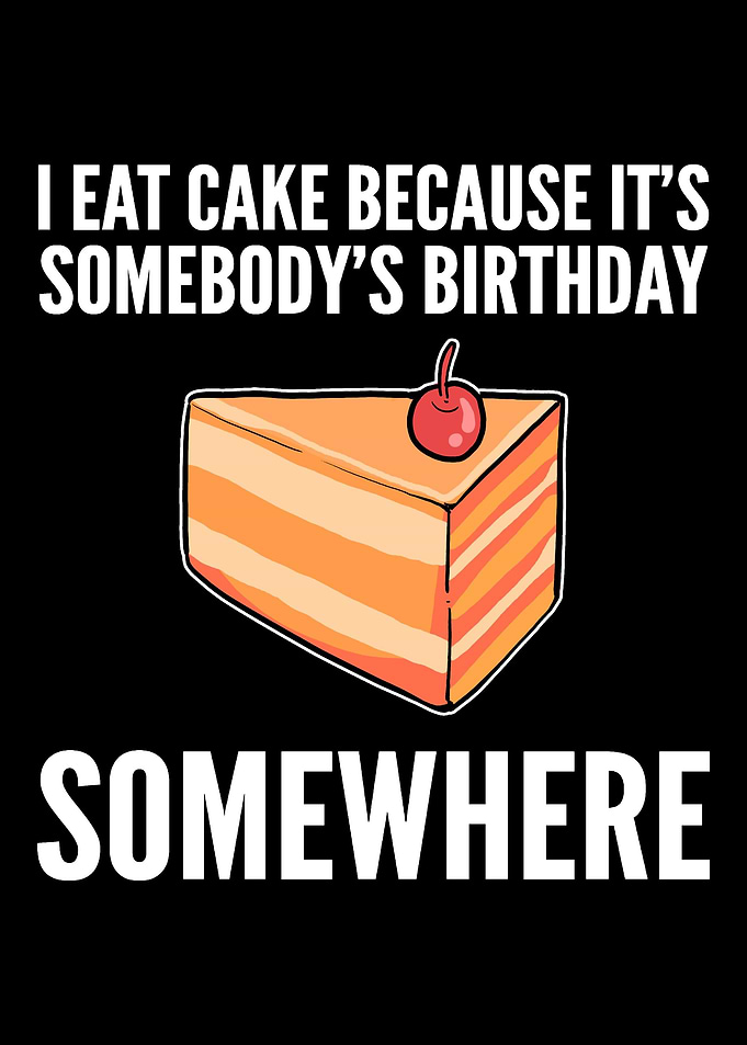 I eat cake Sweet Tooth Per