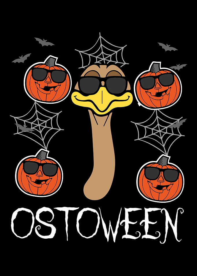 Safari Halloween Ostrich