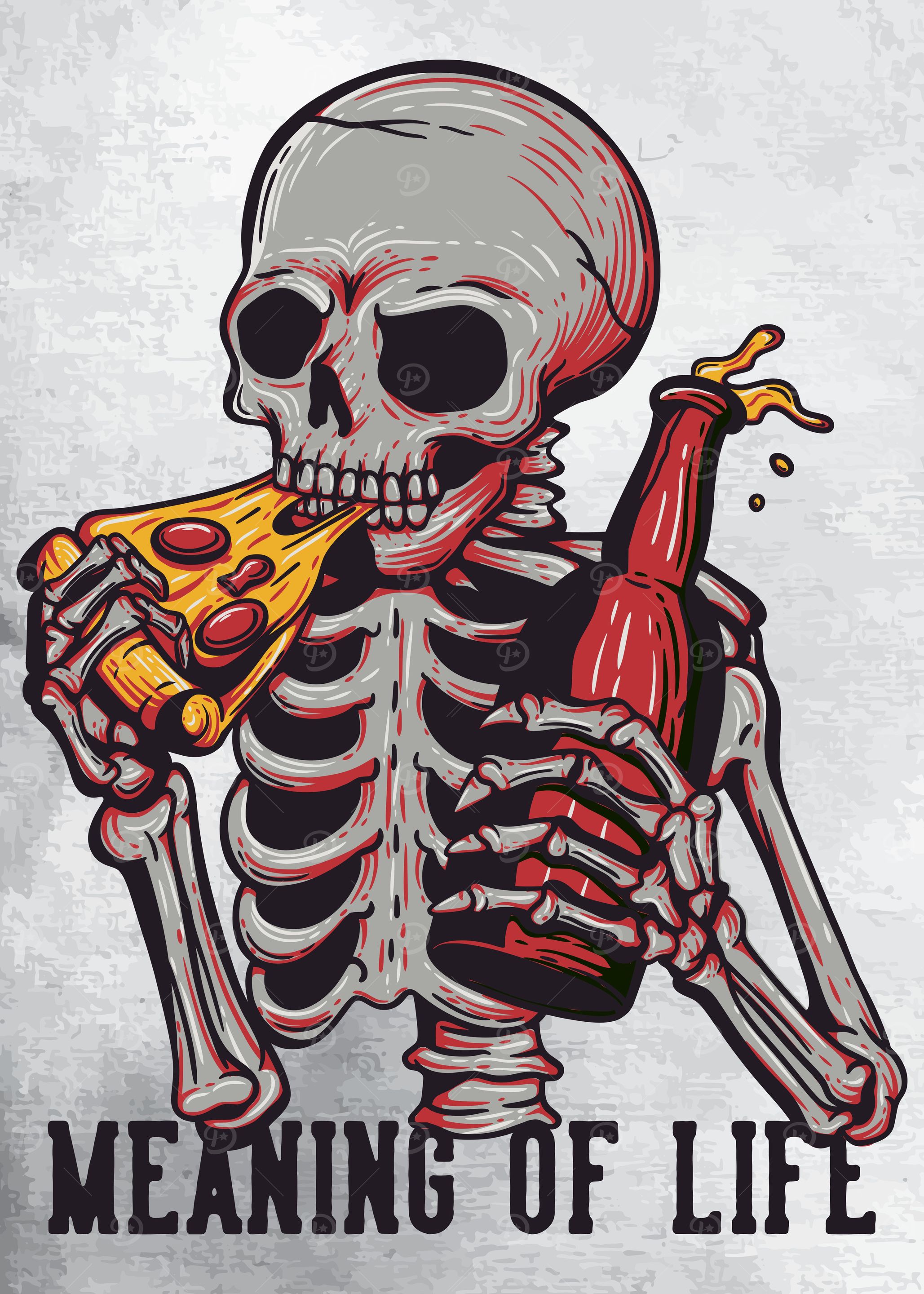 PIZZA BEER MEANING OF LIFE