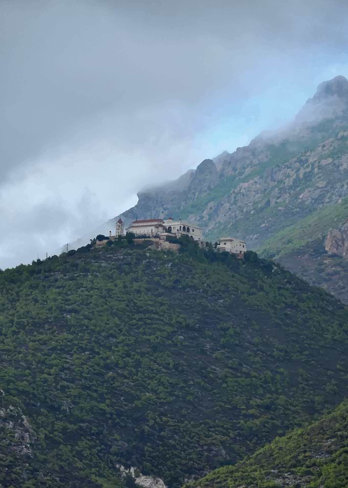Monastery in Greece