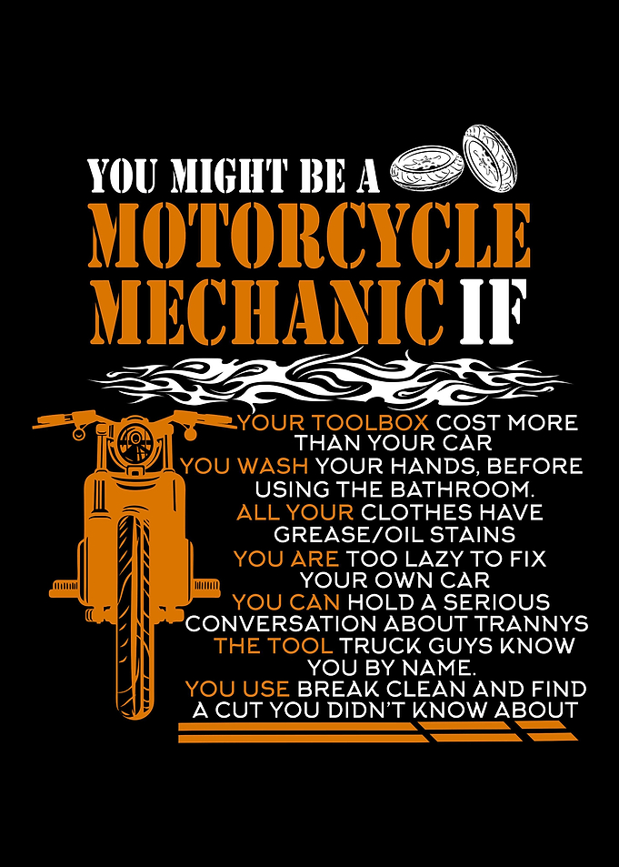 Motorcycle Mechanic Biker