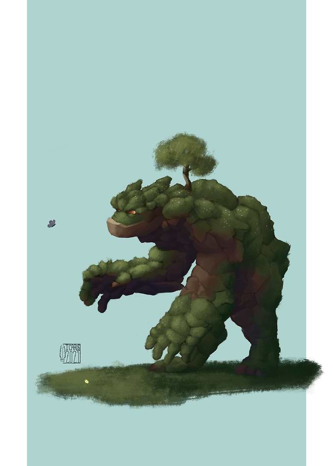 Golem in the sun
