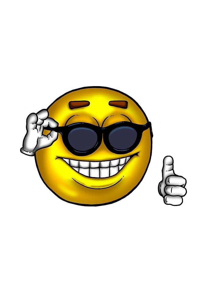 Sunglasses Thumbs Up Meme