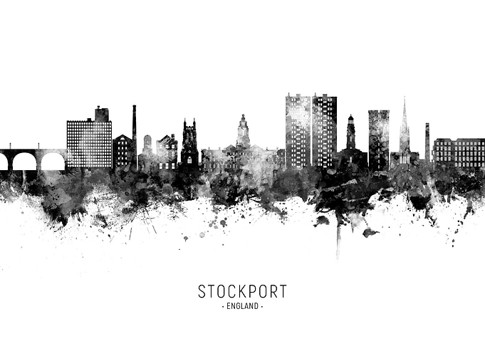 Stockport Skyline England
