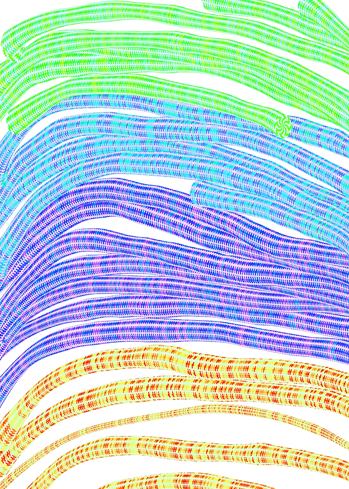 colorful lines abstract