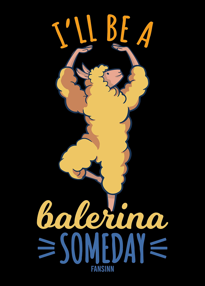 Ballerina Lama Girl Child
