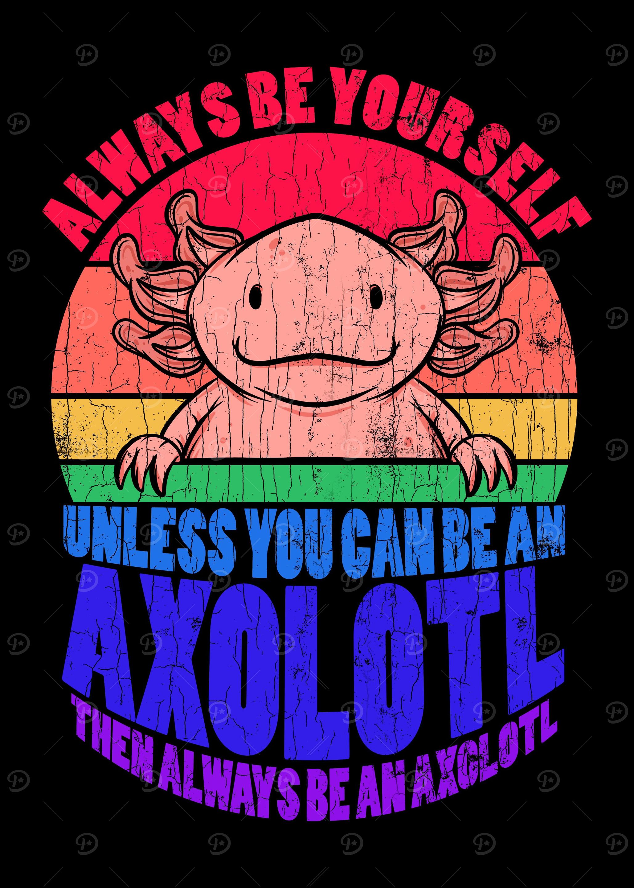 Axolotl Lover Funny Gift Q