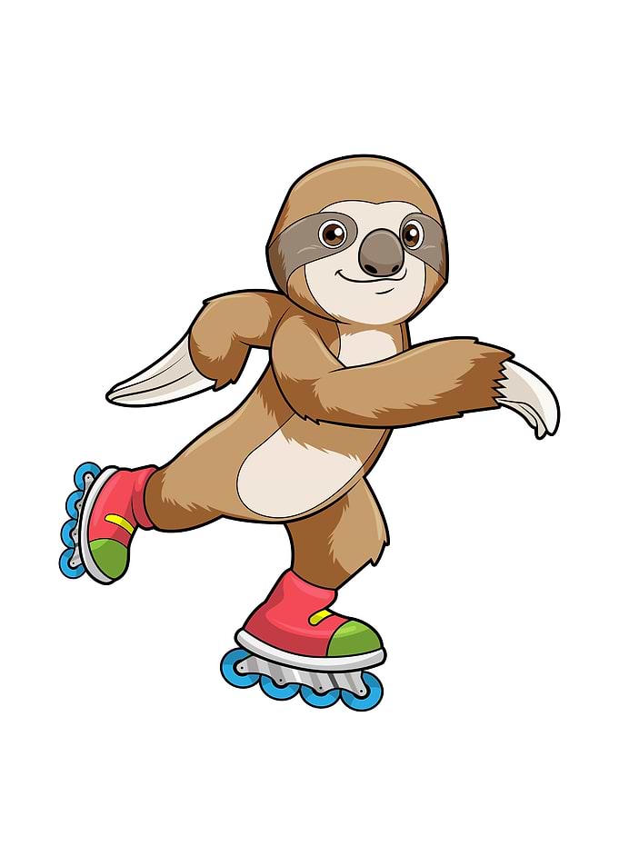 Sloth Inline skates
