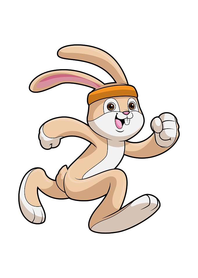Bunny Running Headband