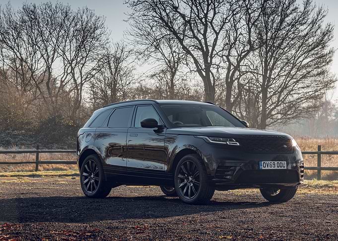 Black Range Rover Velar