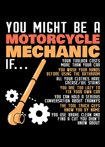 Motorcycle Mechanic Biker