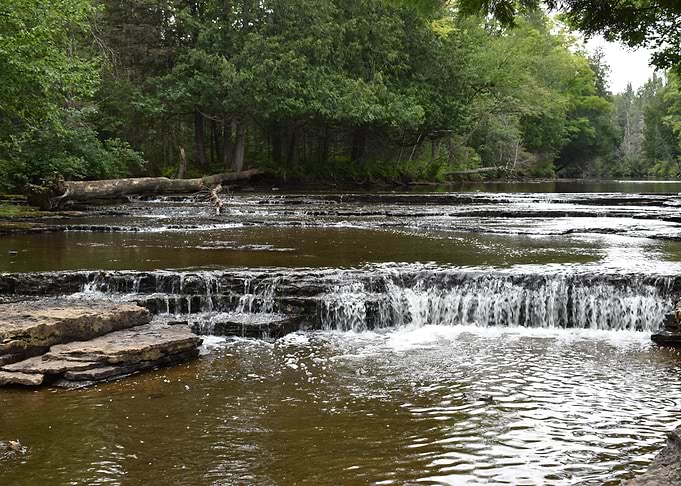 Baby waterfall