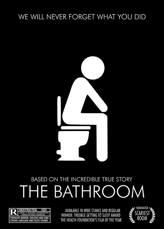BATHROOM HORROR FUNNY