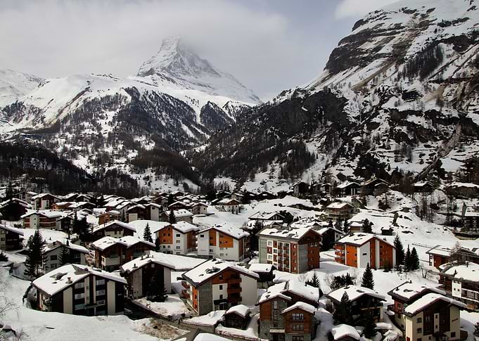 Swiss snow