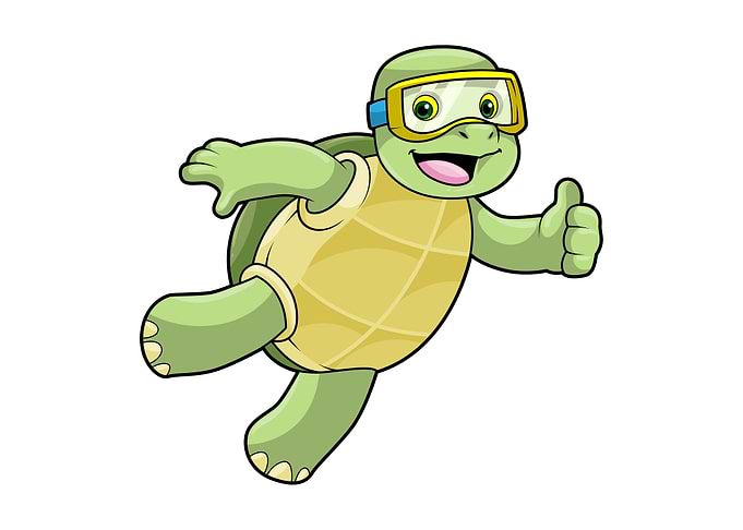 Turtle Swimming