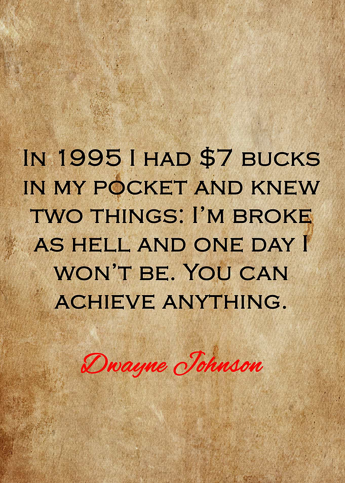 dwayne johnson quotes