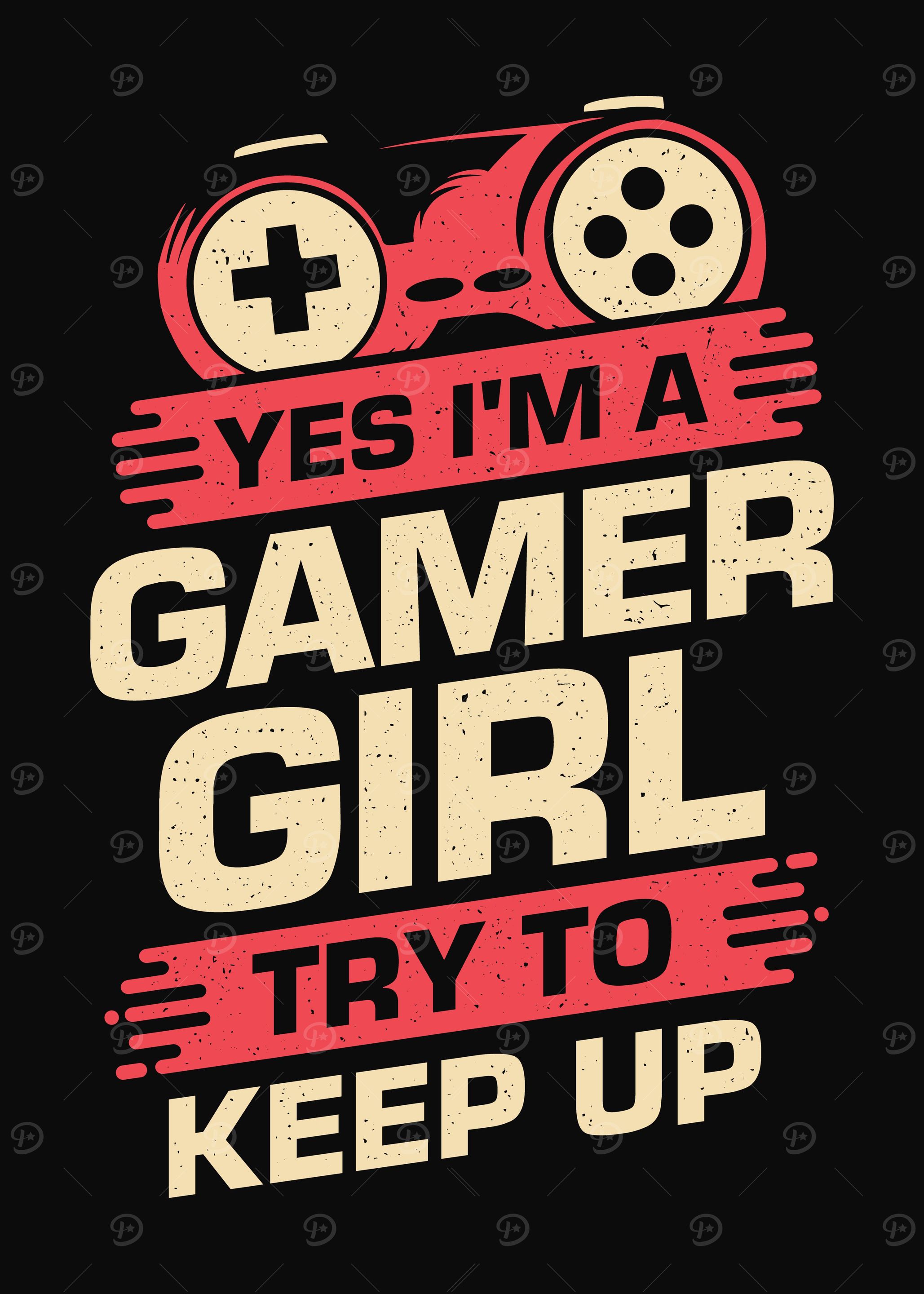 Gaming Gamer Girl Design