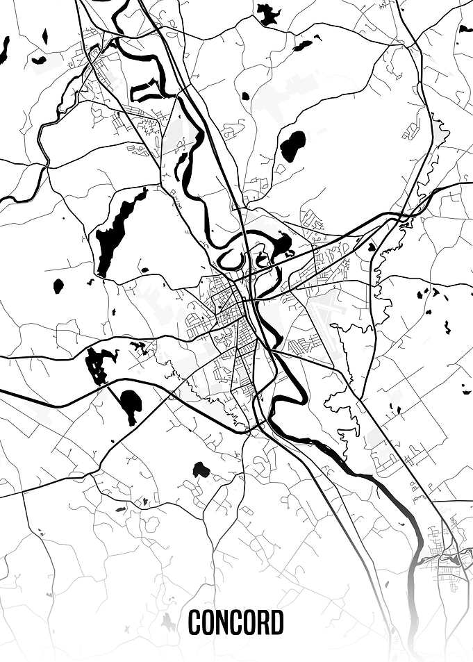 Concord white map