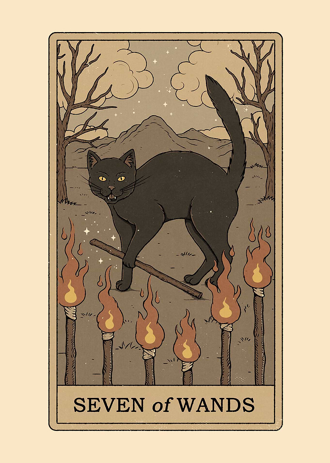 Seven of Wands