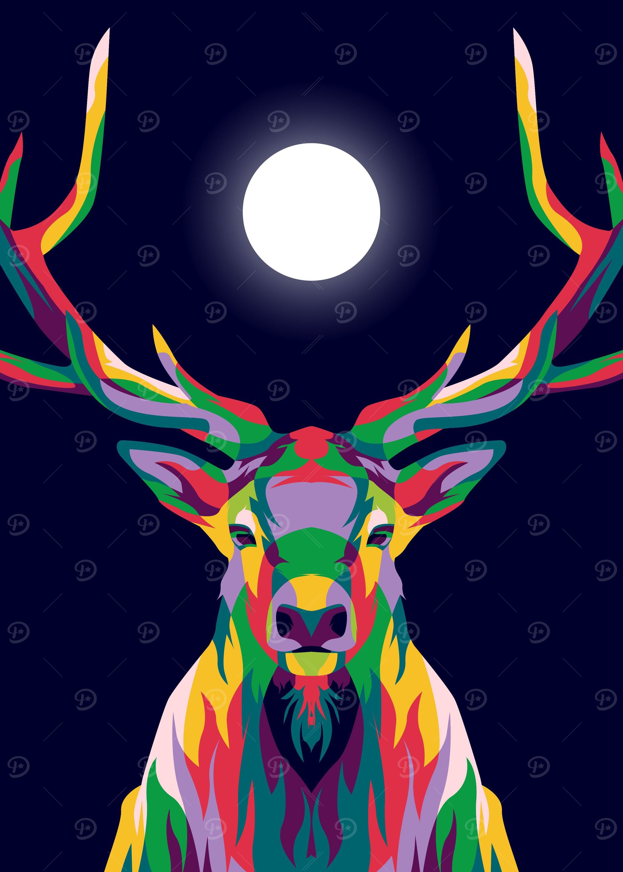 Deer Moon