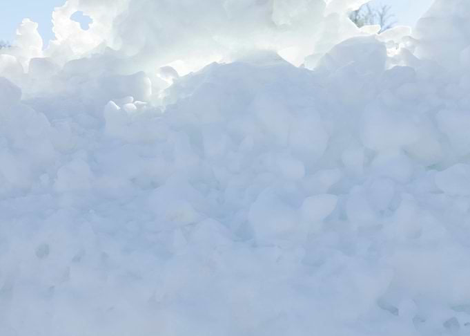 Snow avalanche covered vic