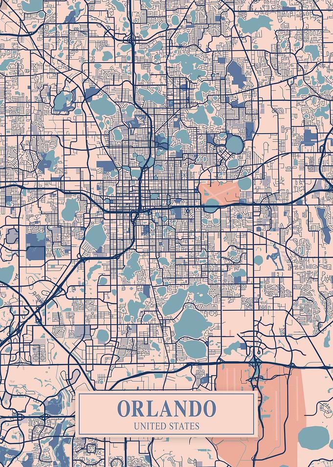 Orlando Breezy Map