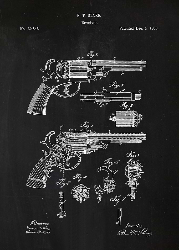 6 Revolver Patent