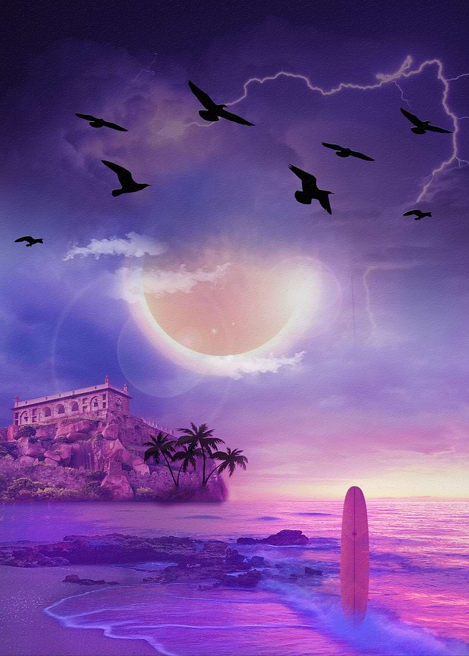 sunset beach
