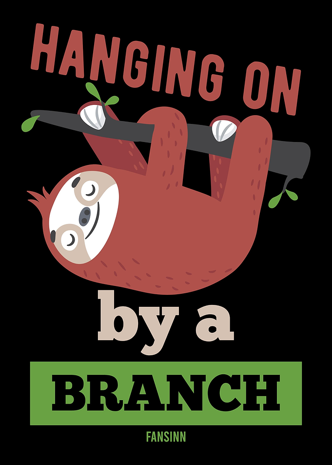 Sloth in the tree