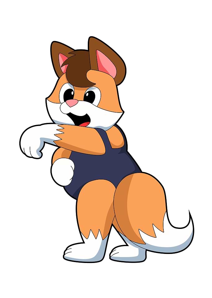 Fox Swimming Swim suit
