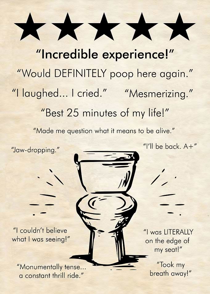 INCREDIBLE TOILET VINTAGE