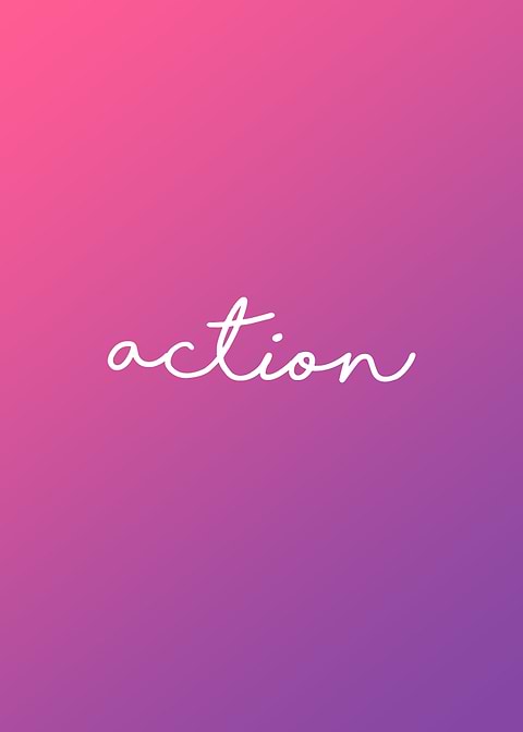 Action Rainbow Quote