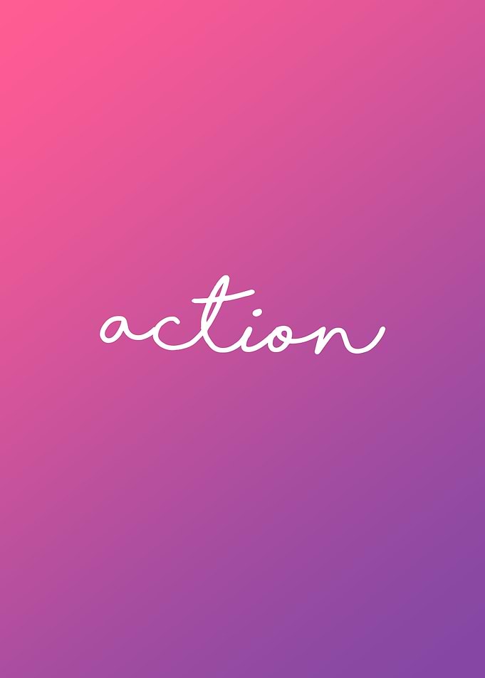 Action Rainbow Quote
