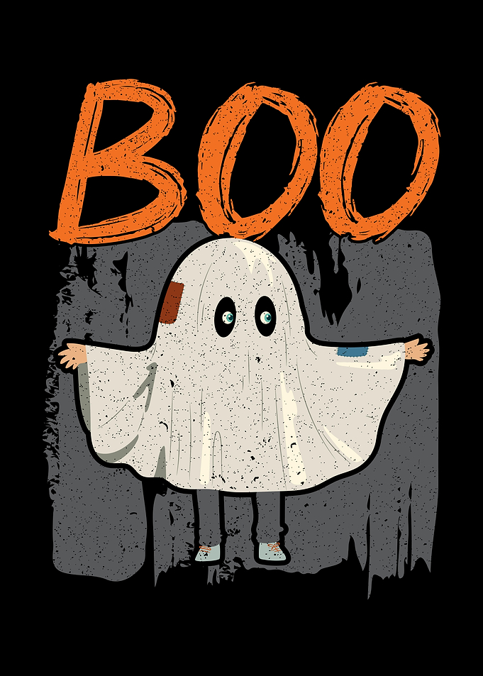 Cute Halloween Season Boo