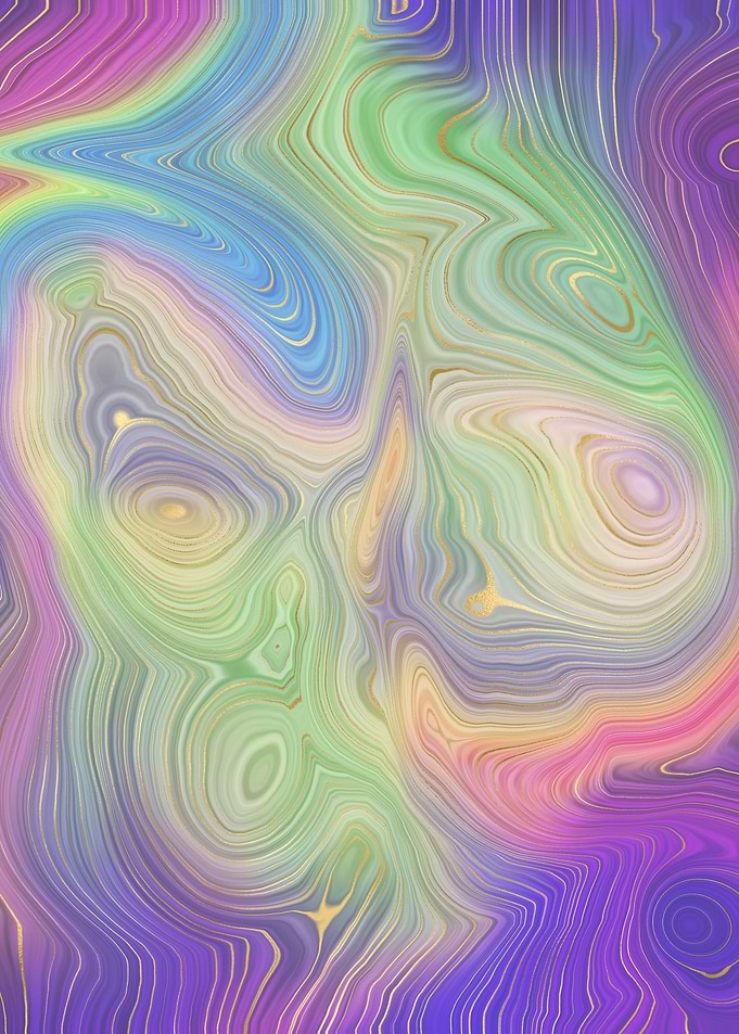 Rainbow Strata Texture 05