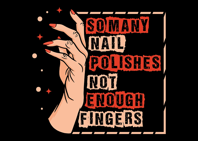 Nail Tech Polish Design