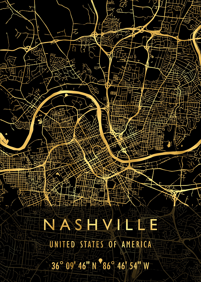 NASHVILLE MAP USA