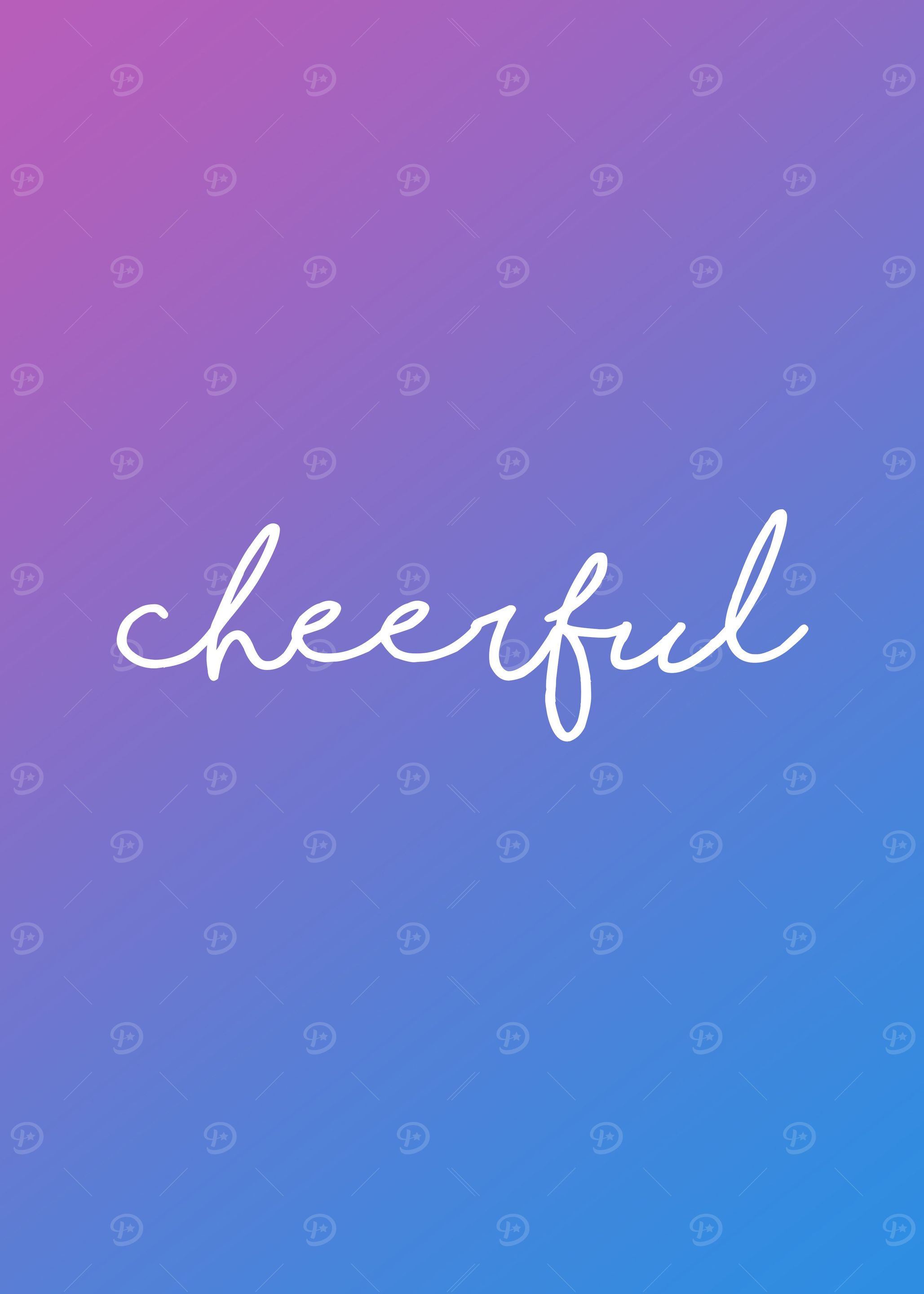Cheerful Rainbow Quote